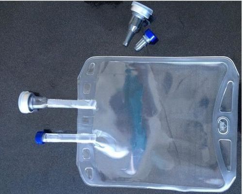 0.4mm tre borse a perfetta tenuta di infusione del PVC di strati non