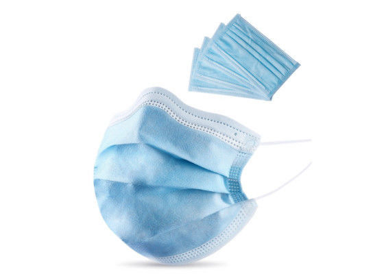 Il lattice non tessuto blu Earloop libero dei pp protezione le maschere