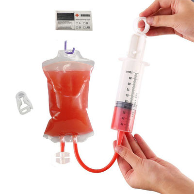 Alcool non tossico dell'acqua 10 borse potabili del sangue IV