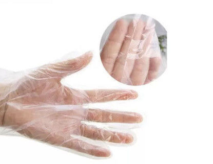 Guanti eliminabili impressi della mano di manipolazione degli alimenti 0.01mm